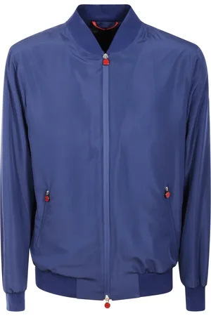 Kiton Kurtki, Mężczyzna, Niebieski, 3XL, Elegancka Letnia Kurtka