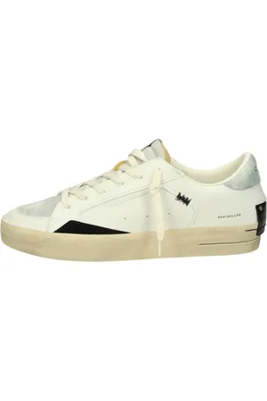 Crime london Buty, Mężczyzna, Biały, 45 EU, Skóra, Niskie Skórzane Sneakersy