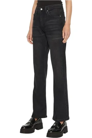 Calvin Klein Jeansy, Kobieta, Czarny, W26 L32, Dżinsy Bootcut z Elastanem dla Kobiet