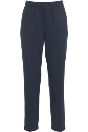 CRUNA Spodnie, Mężczyzna, Niebieski, XL, Niebieskie Spodnie Slim Fit Burano