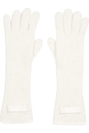 Jacquemus Akcesoria, Kobieta, Biały, ONE SIZE, Bawełna, Rękawiczki Les Gants Gros Grain