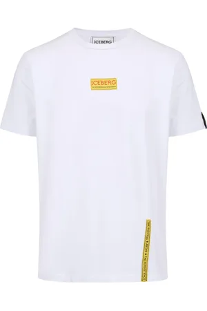 Iceberg Koszulki, Mężczyzna, Biały, S, T-shirt Slim-fit