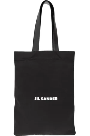 Jil Sander Torebki, Mężczyzna, Czarny, ONE SIZE, Bawełna, Torba Shopper