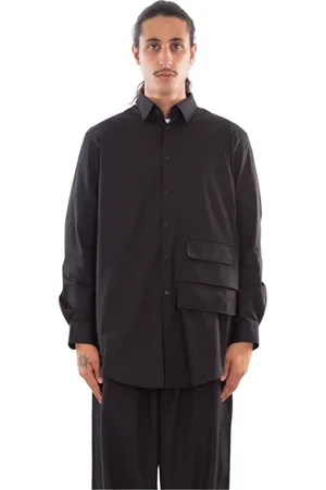 Y-3 Koszule, Mężczyzna, Czarny, S, Cargo Shirt