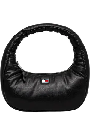 Tommy Hilfiger Torebki, Kobieta, Czarny, ONE SIZE, Torba na ramię z wyściełanym uchwytem