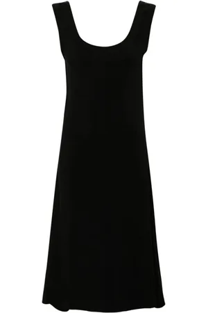 Jil Sander Sukienki, Kobieta, Czarny, S, 001 Sukienka Vestito