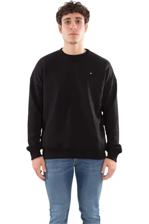 Diesel Bluzy, Mężczyzna, Czarny, S, Bluza z mikrologo w 9XX