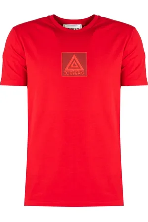 Iceberg Koszulki, Mężczyzna, Czerwony, M, Klasyczna koszulka T-Shirt