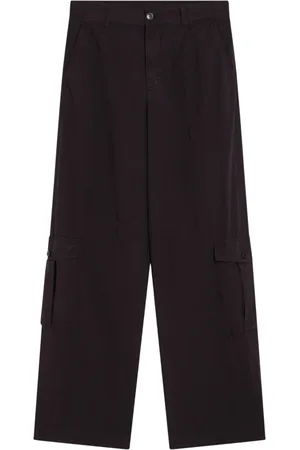 DRIES VAN NOTEN Spodnie, Mężczyzna, brązowy, L, Spodnie Cargo