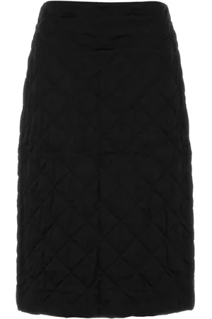 Jil Sander Spódnice, Kobieta, Czarny, S, Spódnica midi z wiskozy