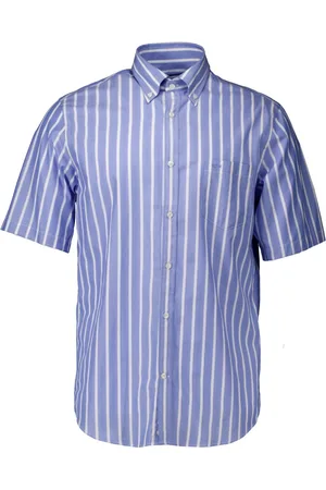 Paul & Shark Koszule, Mężczyzna, Niebieski, 3XL, Bawełna, Koszula z krótkim rękawem Jasnoniebieska