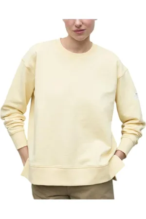 ECOALF Bluzy, Kobieta, Żółty, S, Nowoczesny Sweter
