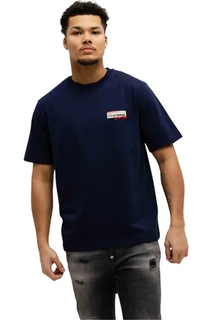 Iceberg Koszulki, Mężczyzna, Niebieski, XL, Bawełna, Koszulka Jersey