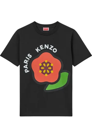 Kenzo Koszulki, Kobieta, Czarny, XS, Bawełna, Pop Loose T-Shirt