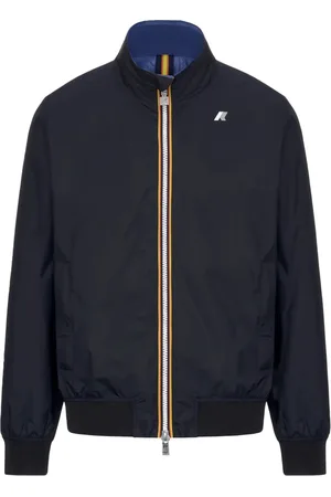 K-Way Kurtki, Mężczyzna, Niebieski, S, Nylon, Arsene Plus. 2 Double Jacket