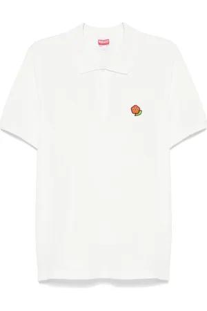 Kenzo Koszulki, Mężczyzna, Biały, 2XL, Bawełna, Pop Polo