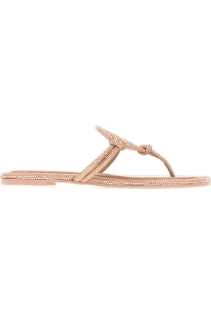 Tory Burch Buty, Kobieta, Różowy, 36 1/2 EU, Klapki Sandali Flip Flops