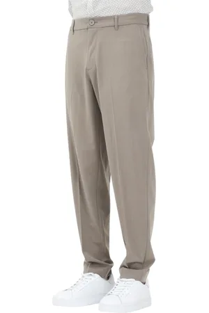 Armani Exchange Spodnie, Mężczyzna, Szary, W34, Eleganckie Beżowe Spodnie Męskie Wiosna/Lato