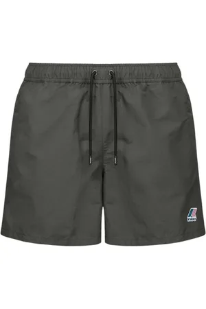 K-Way Stroje kąpielowe, Mężczyzna, Zielony, S, Nylon, Odzież plażowa