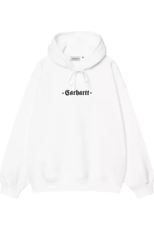 Carhartt Bluzy, Mężczyzna, Biały, M, Bawełna, Bluza z kapturem Hooded Greatest Hits