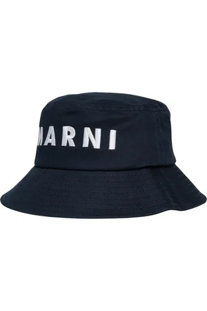 Marni Akcesoria, unisex, Niebieski, L, Niebieski Kapelusz Wiaderko Wiosna Lato