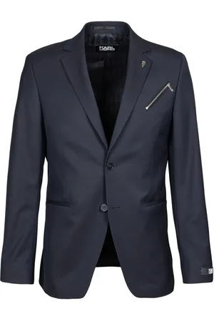 Karl Lagerfeld Kurtki, Mężczyzna, Niebieski, 2XL, Wełniana Marynarka