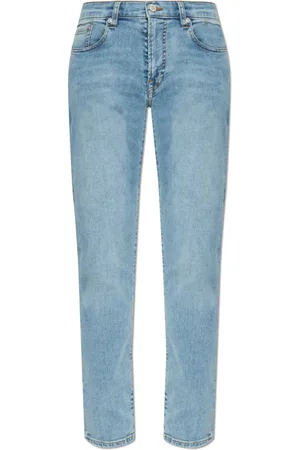 Paul Smith Jeansy, Mężczyzna, Niebieski, W33, Denim, Jeansyy ze zwężanymi nogawkami