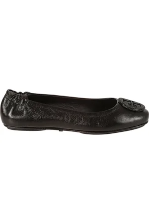 Tory Burch Buty, Kobieta, Czarny, 37 EU, Skóra, Minnie Travel Ballet Pave Flats