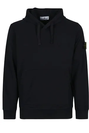 Stone Island Bluzy, Mężczyzna, Niebieski, 2XL, Bawełna, Casualowa Bluza z Kapturem
