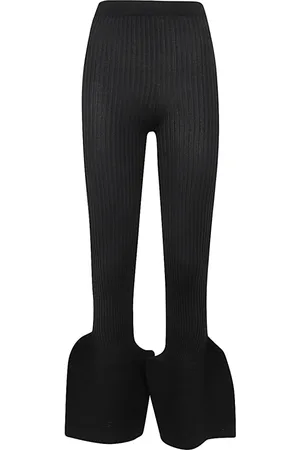 Issey Miyake Spodnie, Kobieta, Czarny, M, Poliester, Legginsy Exuberance