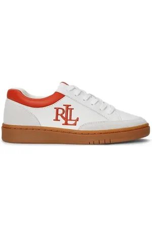 Ralph Lauren Buty, Kobieta, Biały, 38 1/2 EU, Tennis