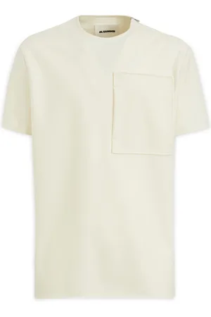 Jil Sander Koszulki, Mężczyzna, Biały, M, T-Shirt