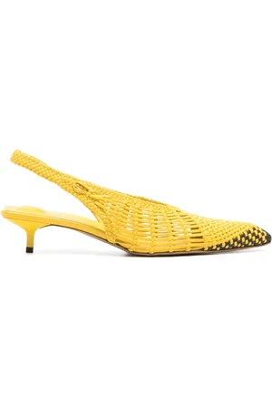 Jacquemus Buty, Kobieta, Żółty, 36 EU, Żółte baleriny dla kobiet