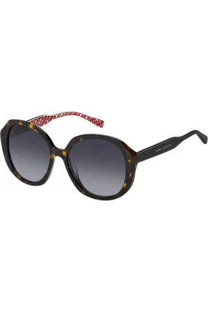 Tommy Hilfiger Akcesoria, Kobieta, Wielobarwność, ONE SIZE, Len, Gradient Lenses Acetate Okulary przeciwsłoneczne z ochroną UV