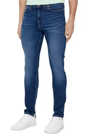 Tommy Hilfiger Jeansy, Mężczyzna, Niebieski, W30 L32, Bawełna, Skinny Simon Jeansy