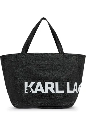 Karl Lagerfeld Torebki, Kobieta, Czarny, ONE SIZE, Skóra, Torebka Tote