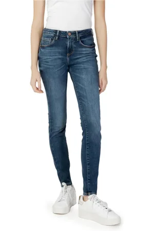 Guess Jeansy, Kobieta, Niebieski, W26 L30, Bawełna, Skinny Jeansy
