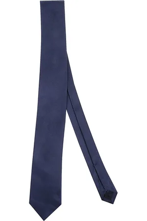 Errico Formicola Akcesoria, Mężczyzna, Niebieski, ONE SIZE, Elegancki Jedwabny Krawat