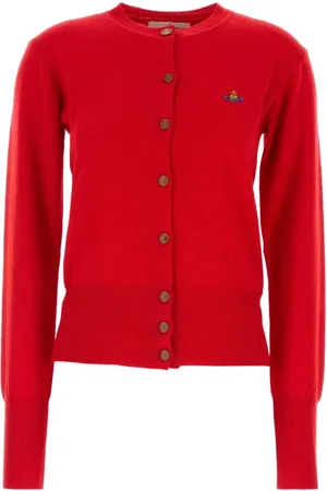 Vivienne Westwood Swetry, Kobieta, Czerwony, L, Czerwony Sweter Z Wełny