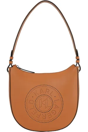 Karl Lagerfeld Torebki, Kobieta, brązowy, ONE SIZE, Circle Moon Shoulder Bag
