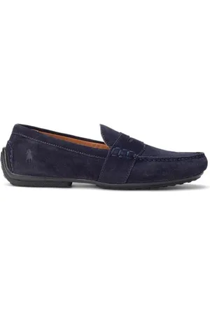 Ralph Lauren Buty, Mężczyzna, Niebieski, 44 EU, Stylowe Mokasyny dla Mężczyzn