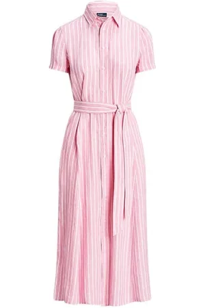 Ralph Lauren Sukienki, Kobieta, Różowy, S, Elegancka Sukienka dla Kobiet