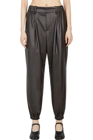 Issey Miyake Spodnie, Kobieta, brązowy, M, Poliester, Spodnie Figure