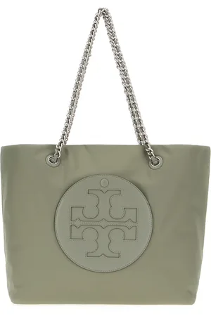 Tory Burch Torebki, Kobieta, Szary, ONE SIZE, Bawełna, Torba Ella Tote
