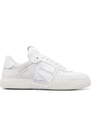 VALENTINO GARAVANI Buty, Mężczyzna, Biały, 40 EU, Len, Biały Sneaker Styl