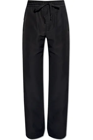 Dolce & Gabbana Spodnie, Mężczyzna, Czarny, 2XL, Spodnie z prostymi nogawkami