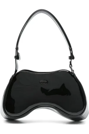 Diesel Torebki, Kobieta, Czarny, ONE SIZE, Stylowe Crossbody Torby na Ramię