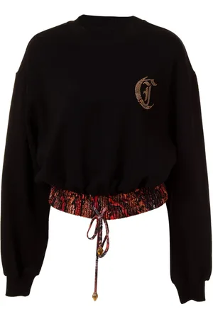 Roberto Cavalli Bluzy, Kobieta, Czarny, S, Swetry Czarne