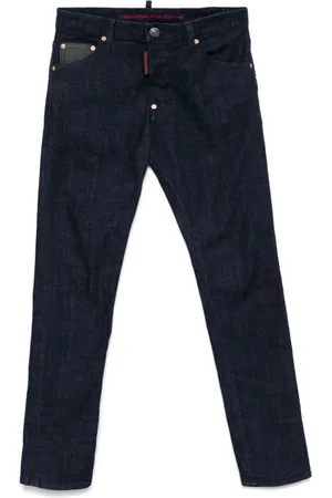 Dsquared2 Jeansy, Mężczyzna, Niebieski, 3XL, Modna Kolekcja Odzieży
