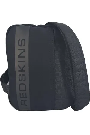 Redskins Torebki, Mężczyzna, Czarny, ONE SIZE, Nylon, Czarna Nylonowa Torebka na Ramię